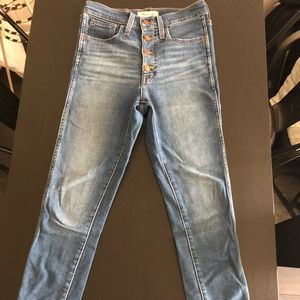 Madewell 10” High Rise Skinny Jeans